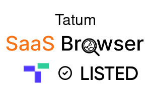 Tatum - SaaS Browser Verified Badge