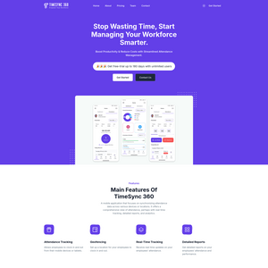 TimeSync 360 Screenshot