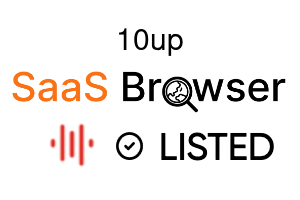 10up - SaaS Browser Verified Badge