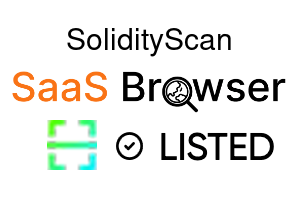 SolidityScan - SaaS Browser Verified Badge