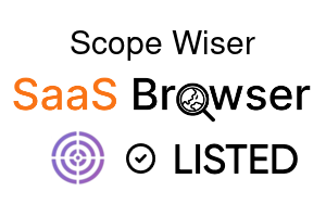 Scope Wiser - SaaS Browser Verified Badge