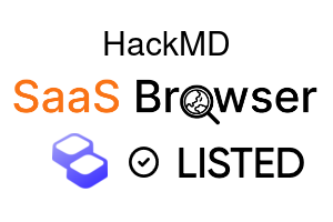 HackMD - SaaS Browser Verified Badge