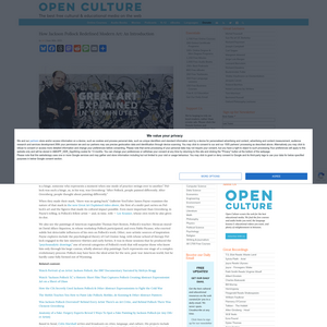 Open Culture Screenshot