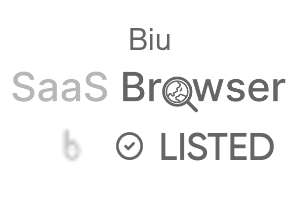 Biu - SaaS Browser Verified Badge