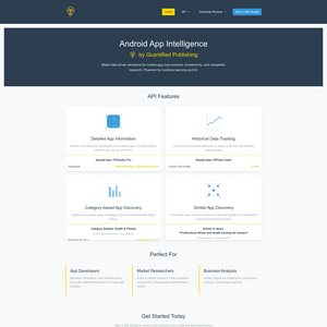 Quantified Publishing Screenshot