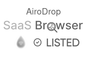 AiroDrop - SaaS Browser Verified Badge