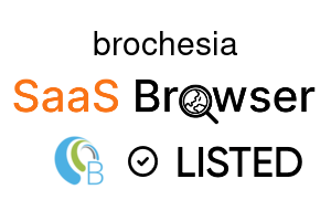 brochesia - SaaS Browser Verified Badge
