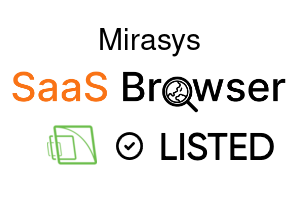 Mirasys - SaaS Browser Verified Badge