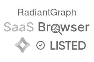 RadiantGraph - SaaS Browser Verified Badge