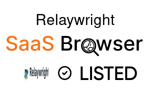 Relaywright - SaaS Browser Verified Badge
