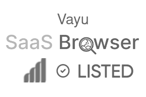 Vayu - SaaS Browser Verified Badge