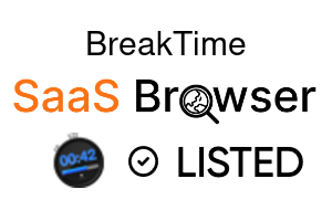 BreakTime - SaaS Browser Verified Badge
