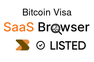 Bitcoin Visa - SaaS Browser Verified Badge