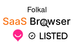 Folkal - SaaS Browser Verified Badge