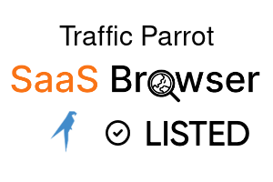 Traffic Parrot - SaaS Browser Verified Badge