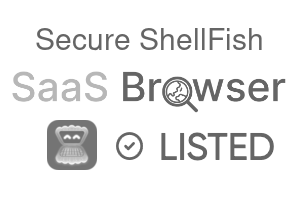 Secure ShellFish - SaaS Browser Verified Badge