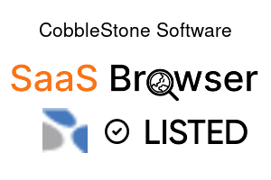 CobbleStone Software - SaaS Browser Verified Badge