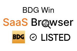 BDG Win - SaaS Browser Verified Badge