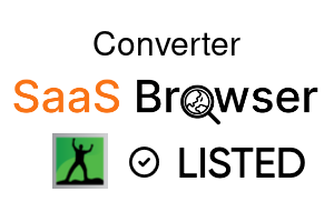Converter - SaaS Browser Verified Badge