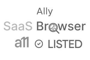 Ally - SaaS Browser Verified Badge