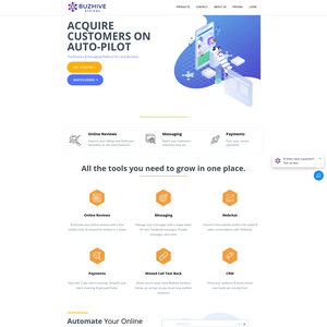 Buzhive Systems Screenshot