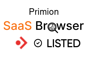 Primion - SaaS Browser Verified Badge