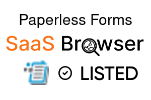 Paperless Forms - SaaS Browser Verified Badge