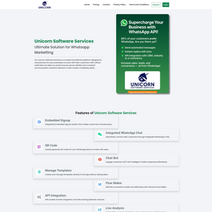 Unicorn Software Services Screenshot