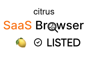 citrus - SaaS Browser Verified Badge