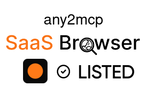 any2mcp - SaaS Browser Verified Badge