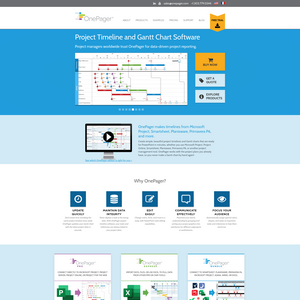 OnePager Screenshot