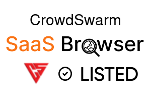 CrowdSwarm - SaaS Browser Verified Badge