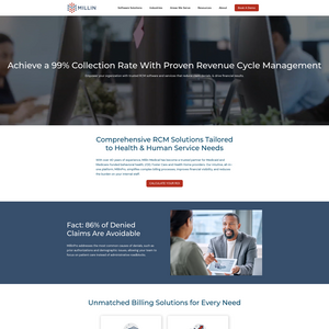 Millin Associates Screenshot