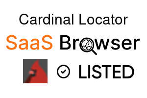 Cardinal Locator - SaaS Browser Verified Badge