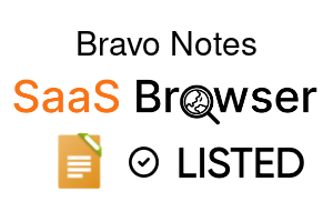 Bravo Notes - SaaS Browser Verified Badge