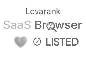 Lovarank - SaaS Browser Verified Badge