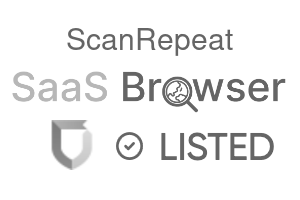 ScanRepeat - SaaS Browser Verified Badge