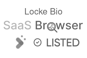 Locke Bio - SaaS Browser Verified Badge