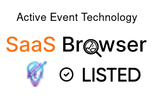 Active Event Technology - SaaS Browser Verified Badge