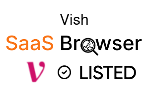 Vish - SaaS Browser Verified Badge