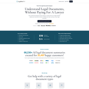 LegalBrief AI Screenshot