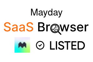 Mayday - SaaS Browser Verified Badge