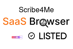 Scribe4Me - SaaS Browser Verified Badge