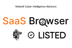 Netwolf Cyber Intelligence Advisors - SaaS Browser Verified Badge