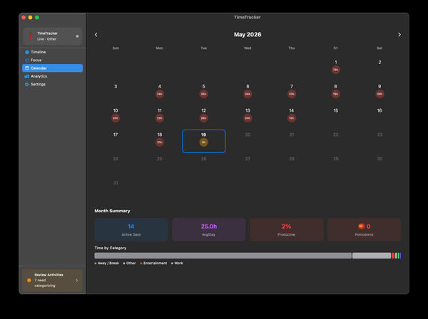 HushTrack Screenshot 3