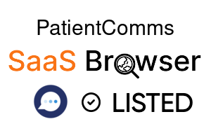 PatientComms - SaaS Browser Verified Badge