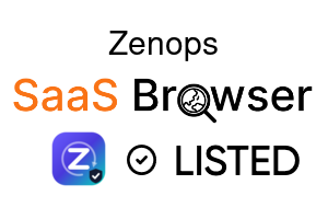 Zenops - SaaS Browser Verified Badge