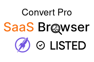 Convert Pro - SaaS Browser Verified Badge