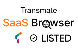 Transmate - SaaS Browser Verified Badge