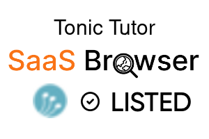 Tonic Tutor - SaaS Browser Verified Badge